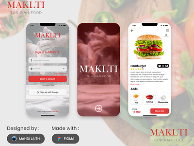 MAKLTI - Food Delivery App