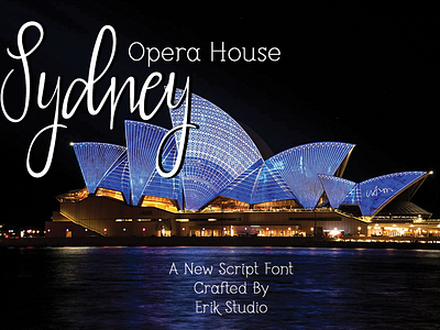 Sydney font luxury