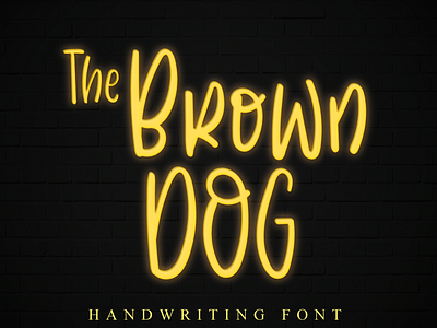 the Brown dog