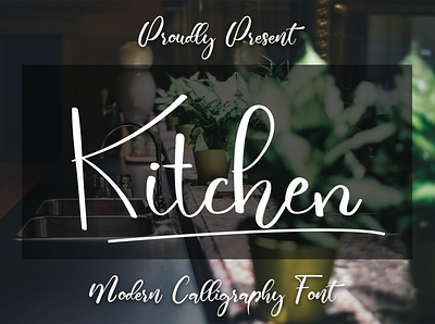 Kitchen Font branding font font design font family logo