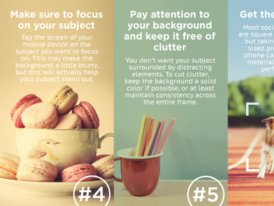 Top Marketing Tips For Instagram Infographic