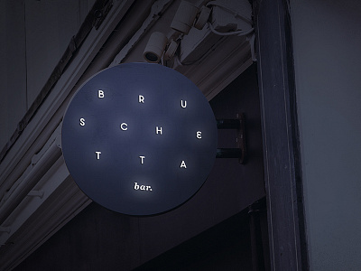 Bruschetta Neon Sign