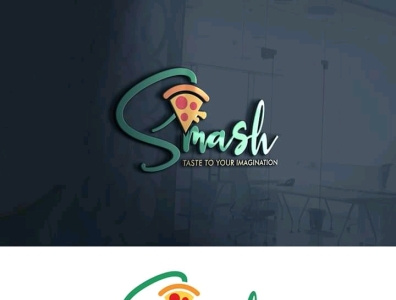 Smash Pizza branding business logo illustrator logo logodesign pizzalogo real estate logo vector