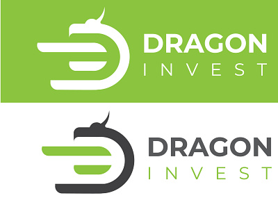 Dragon Invest branding business logo design illustration illustrator logo logodesign real estate logo ui vector