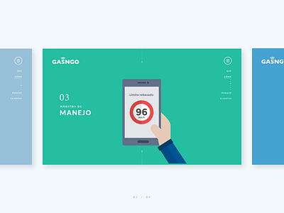 Gasngo – Landing Page illustration landing page ui ux vectors web