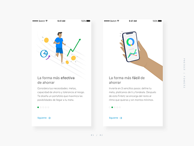 Finbitz – I app illustration ios mexico ui