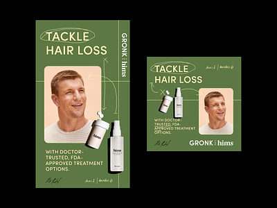 Gronk for hims ads facebook ads paid social