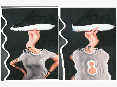 Scans adidas analog distortion scan scanned