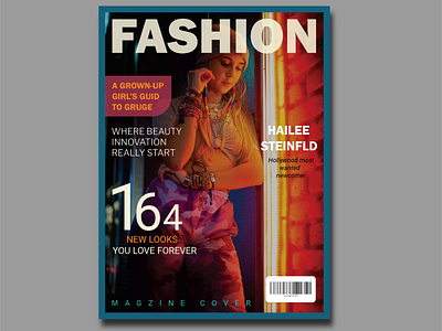 Magzine cover branding buisness card flyer graphic design illustrator magazine cover