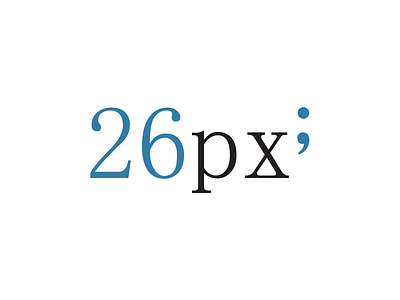 26px Logo 26px branding design logo magazine