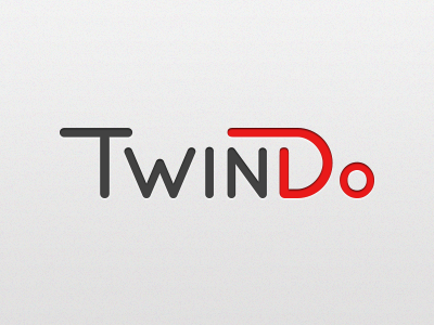 Twindo Logo brand logo logo design red web