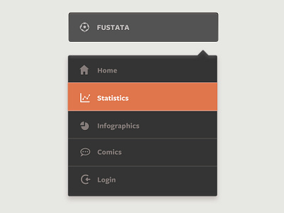 Fustata Menu Dropdown