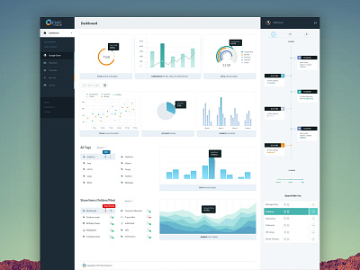 OneCloud Dashboard app design cloud ui ux ux design cloud app