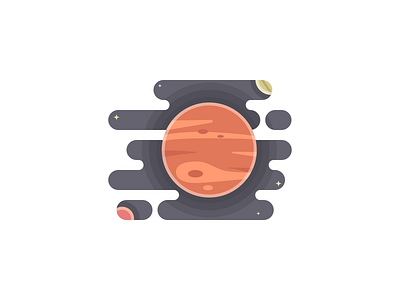 Jupiter Planet illustration