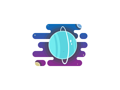 Uranus Planet illustration