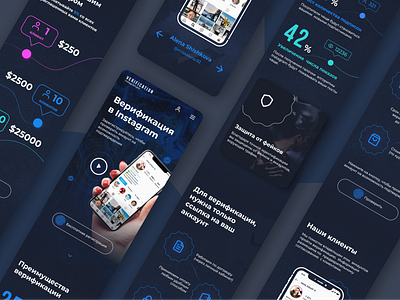 Verification mobile app app design design flat minimal mobile ui ux web webdesign