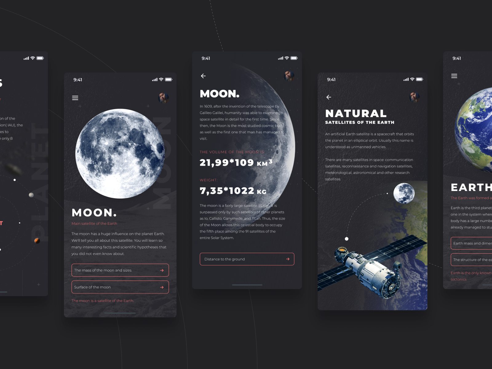 Planets by DmSayapin on Dribbble