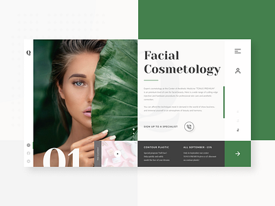 Cosmetology by DmSayapin on Dribbble