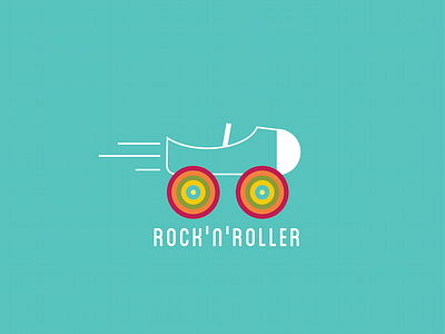 Rock'n'Roller (Blue) maker physical product rollerskates