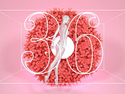 36 Days of Type 36 days of type 3d colors illustration minimal type