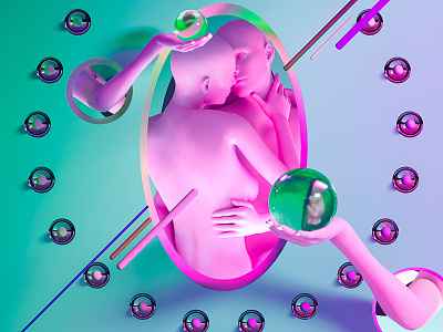 Libra ♎️ 3d abstract astrology cgi cinema 4d colors contemporary design digital illustration libra minimal octane render