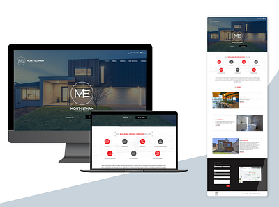 Mont Eltham Building Design Web Design ui ux webdesign webdesigner