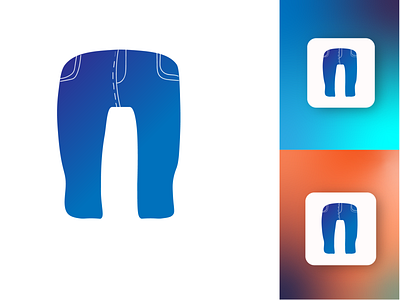 Jean Logo App Icon Concept