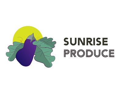 SUNRISE PRODUCE Logo Concept