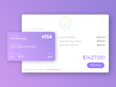 Credit Card Checkout - DailyUI 002 card checkout credit credit card dailyui pay payment shop store