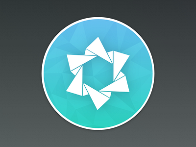 App Icon - DailyUI 005 app application dailyui dock flower icon mac macos origami os x paper