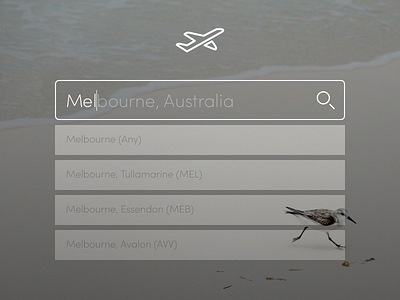 Search - Daily UI 022 airport bar dailyui download find flight free lookup plane search searchbar