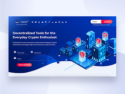 HATs Token Web Design