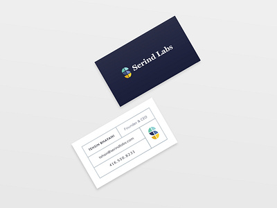 Serind Labs Business Card Design