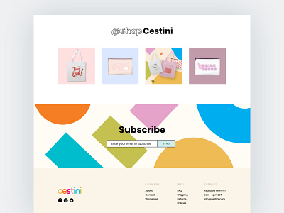 Bright Shapes - Modern Web Design