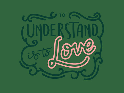 #DesignforGood 4 of 5: Peace lettering love nepal nonprofit typography