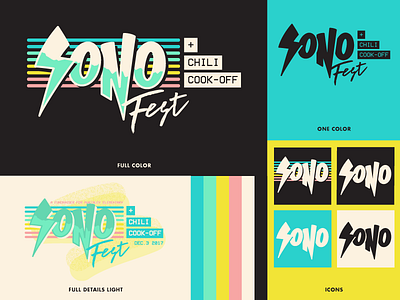 2017 SoNo Fest & Chili Cook-Off Identity