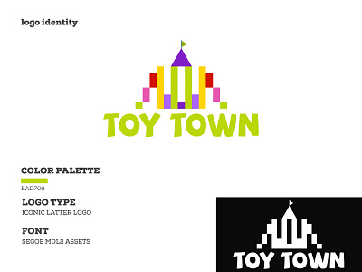 TOY STORE LOGO IDENTITY