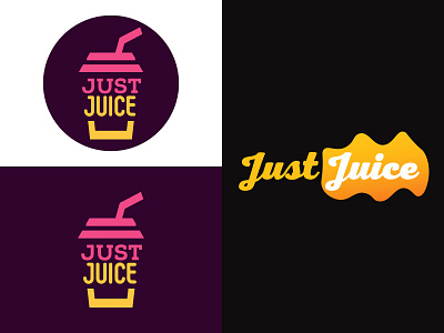 Juice Company Logo concept 3d logo adobe illustrator clean logo creative logo design juice logo latter logo logo logo design