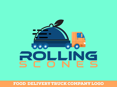 Food Delivery 3D logo adobe illustrator clean logo creative logo design latter logo logo design