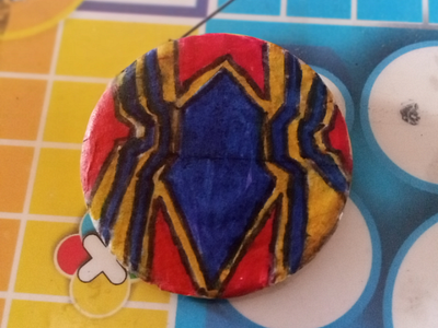 Spiderman badge 📛 badge illustration spiderman