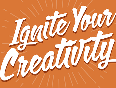 Ignite Your Creativity Book Cover Concept book book cover