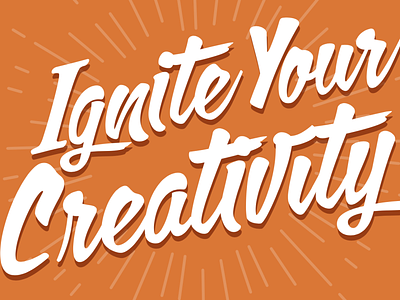 Ignite Your Creativity Book Cover Concept