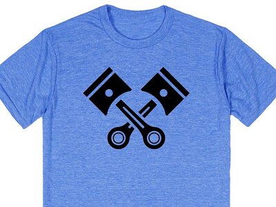Motoring Brigade Tee automotive logo t shirt tee tshirt