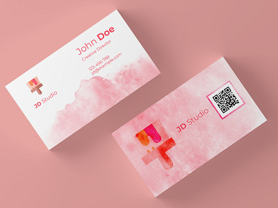 JD Studio Business Card Concept branding businesscard design illustration