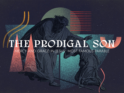 The Prodigal Son christian church design illustrator photoshop theology