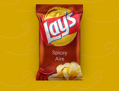 Air Flavor Chips animation branding design icon illustration typography weekly warm up