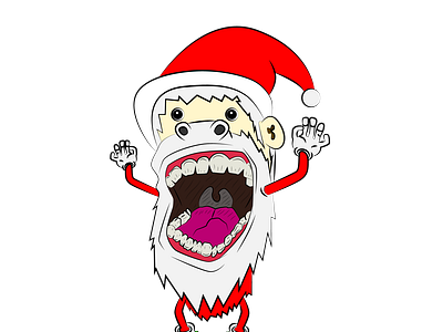 angry santa