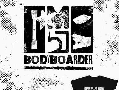 I m a bodyboarder bodyboard clothes design illustration mode style