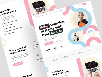 Sinauyu - Online Course Landing Page