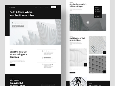 Archiez - Architecture Landing Page